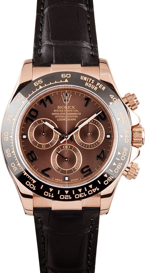 rolex daytona rose gold strap.